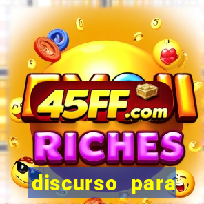 discurso para abertura de jogos escolares